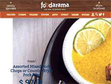Tablet Screenshot of foodaramatexas.com